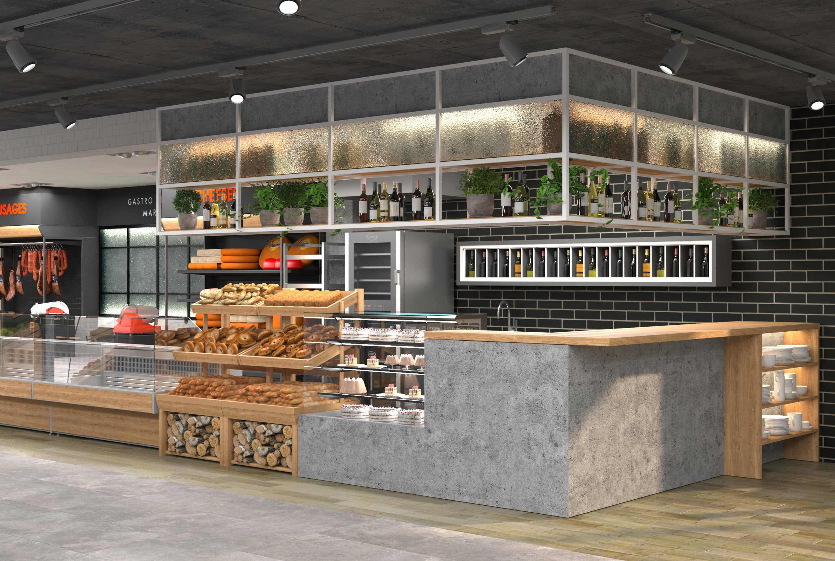 Grocery Store Kitchen